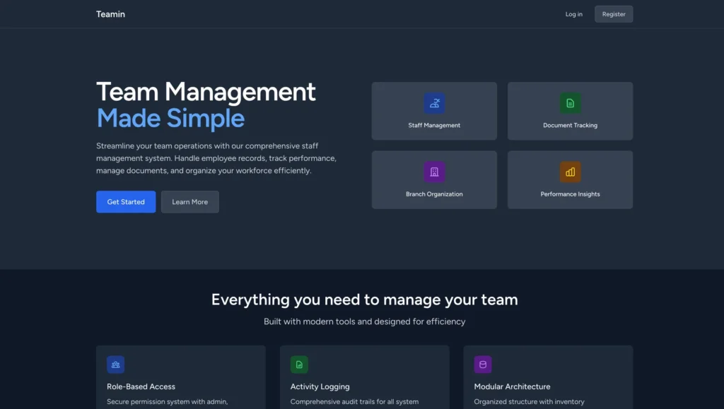 Team IN system (Smart Inventory Management)