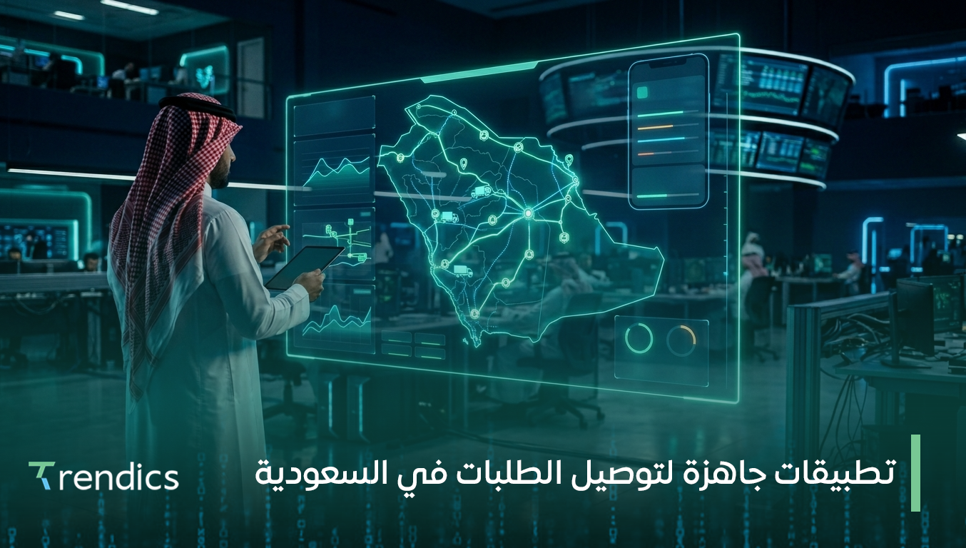 تطبيقات جاهزة لتوصيل الطلبات في السعودية